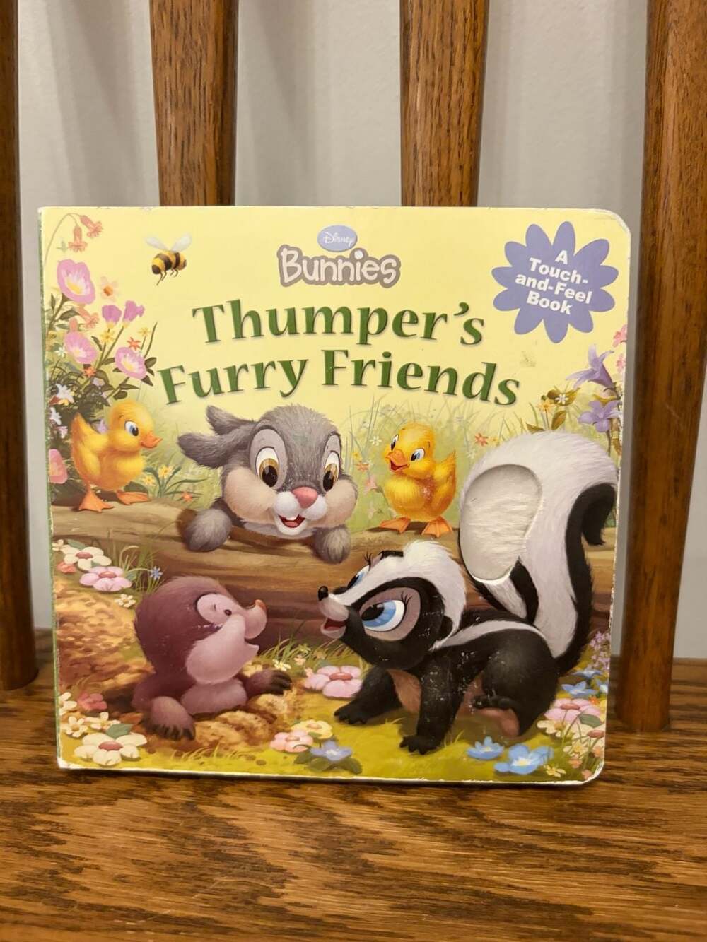 Disney Bunnies: Thumper's Furry Friends Touch-and-Feel Board Book